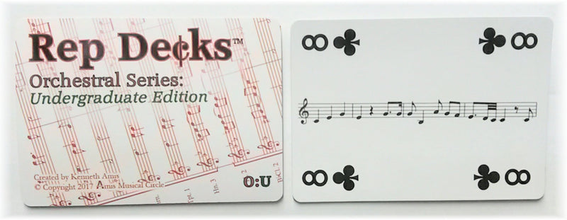 Rep Decks - Orchestral Series: Undergraduate Edition - BeesActive Australia