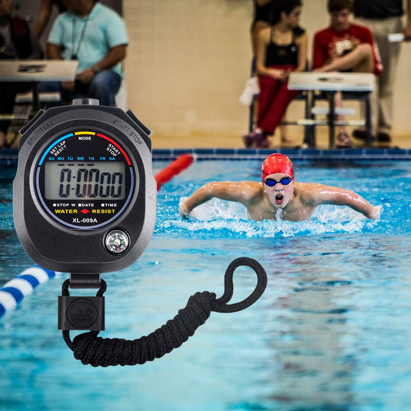KingL Digital Stopwatch Timer - Interval Timer with Large Display stopwatch*1 - BeesActive Australia