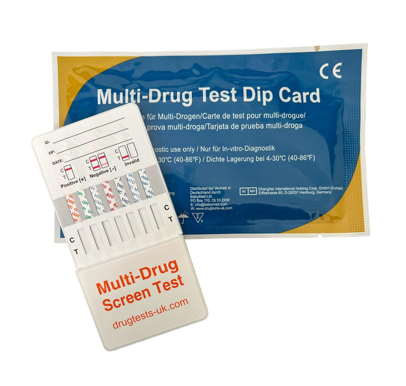 Drug Testing Kit, Tests for 7 Main Drugs in Urine, Test Home or Work, Detailed Instructions - BeesActive Australia