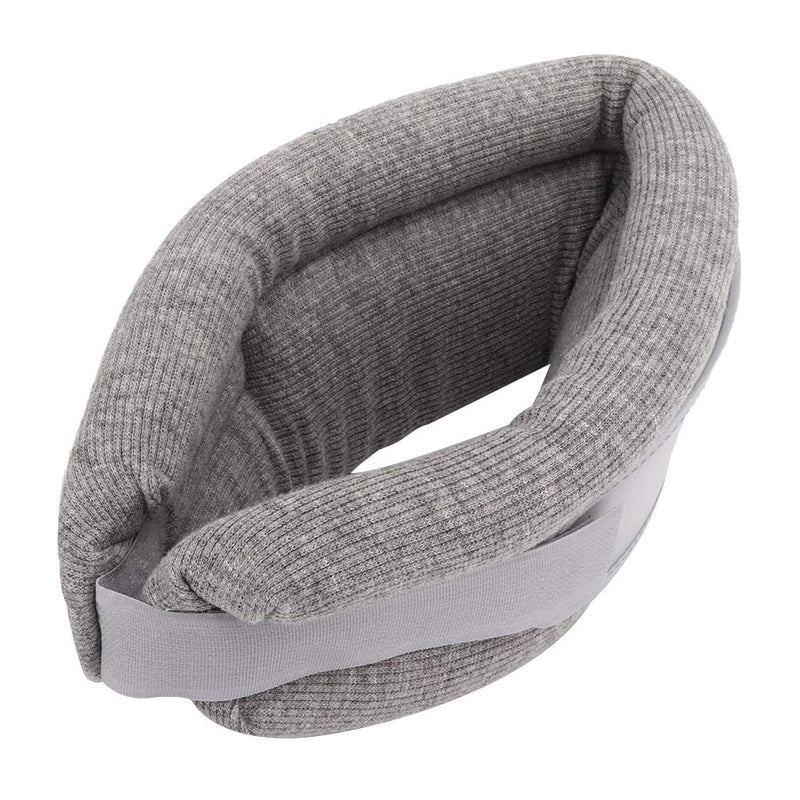 Neck Brace,Cervical Vertebra Traction Device Breathable Correction Neck Brace Fixing Strap Support(grey) Gray - BeesActive Australia