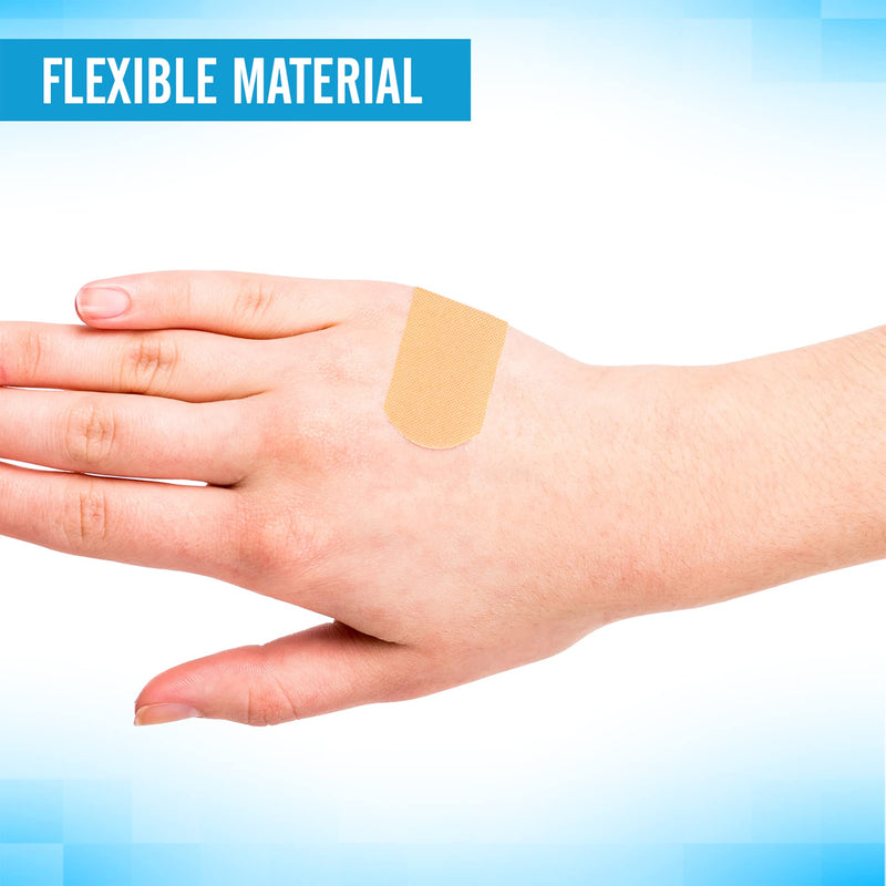 110 SOL Fabric Plasters & Dressing Supplies | Breathable Flexible Assorted Childrens Plasters, Assorted Plasters Kids Finger Plasters for First Aid Kit Plaster First Aid Plasters Fabric + SOL Notebook FABRIC PLASTER (110 pieces) - BeesActive Australia
