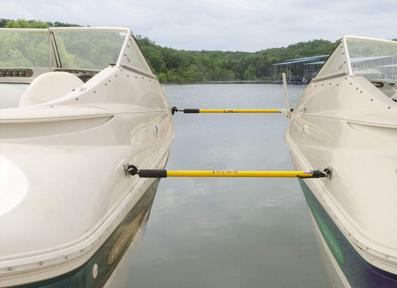 [AUSTRALIA] - RITE-HITE Boat Tie Up - 2 Pack in White or Yellow, Tie Up Without Having to Get Out of The Boat 15.0 Inches 