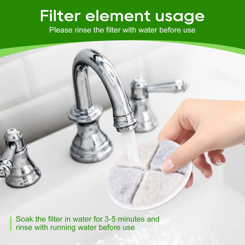 MyfatBOSS Cat Fountain Filters, 8 Pack Cat Filters for Water Fountain, Cat Water Fountain Filter Replacement, Pet Fountain Filter Replacement Fit for petnf 101 oz/ 3 Liter Pet Water Fountain - BeesActive Australia