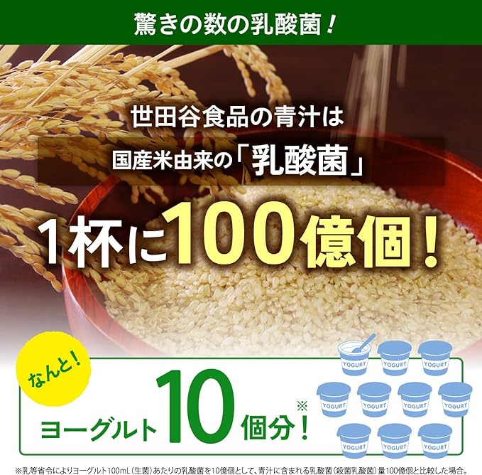Setagaya Natural Foods Green juice with lactic acid bacteria Nutritional green juice with 10 billion lactic acid bacteria and vegetables (refreshing and easy to drink/Matcha flavor) Lactic acid bacter - BeesActive Australia