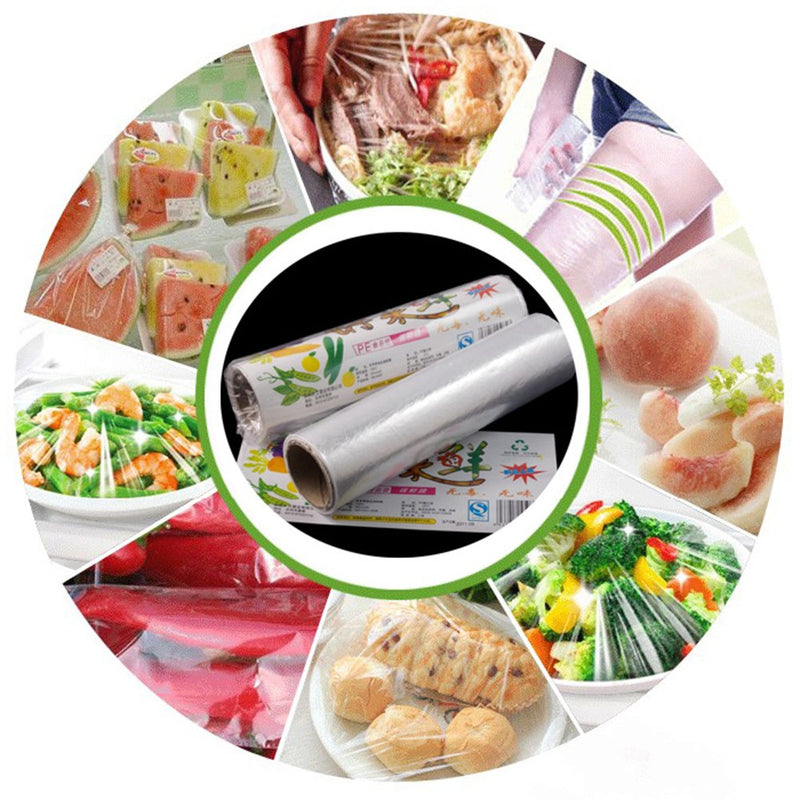 Rosenice 3 Roll of PE Shrinking Waist Thigh Leg Wrap Film Heat Burning Fat Weight Loss Body Slimming 15cm x 20m - BeesActive Australia