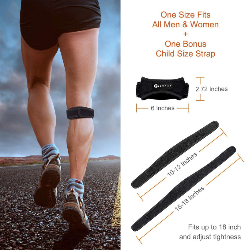 CAMBIVO Bundle for NS1O Knee Brace (XX-Large) and KCS-1 Knee Strap - BeesActive Australia