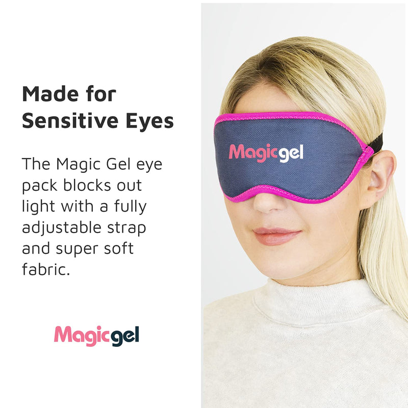 Heated Eye Mask | Soothing Gel Eye Mask for Dry Eyes Treatment, Styes, Blepharitis, Tired Eyes & More by Magic Gel - BeesActive Australia