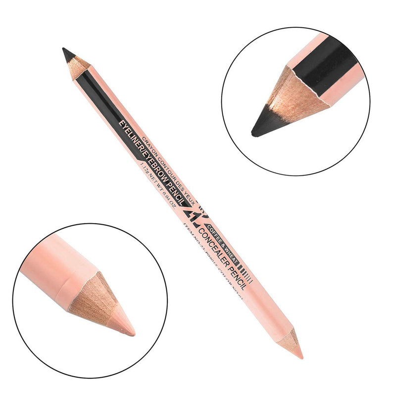 FANICEA Eyebrow Powder with Brush and Eyeliner Concealer Pencil Kit 3 Colors Professional Longwearing Natural High Pigmented Cruelty Free Soft Beauty Eye Makeup Palette Set for Perfect Brows - BeesActive Australia