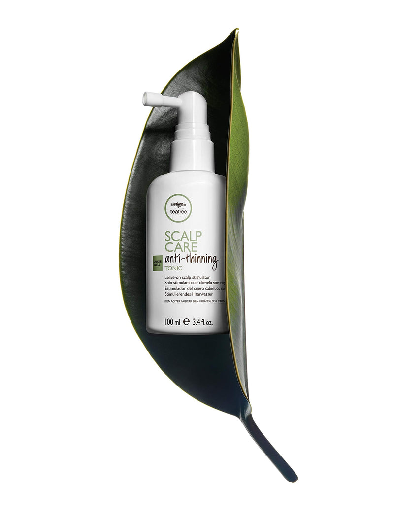 Paul Mitchell Tea Tree Scalp Care Anti-Thinning Tonic 3.4 FL. OZ. 4.5 x 4.5 x 12.7 cm - 95.3 g - 100 ml - BeesActive Australia
