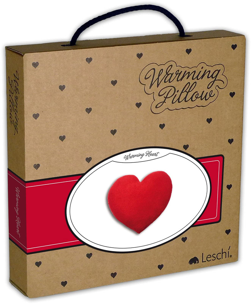 Leschi Wheat Bag microwavable, unscented/Heat Pack for Stomach and Lower Back/Heart, Big, red Fire - BeesActive Australia