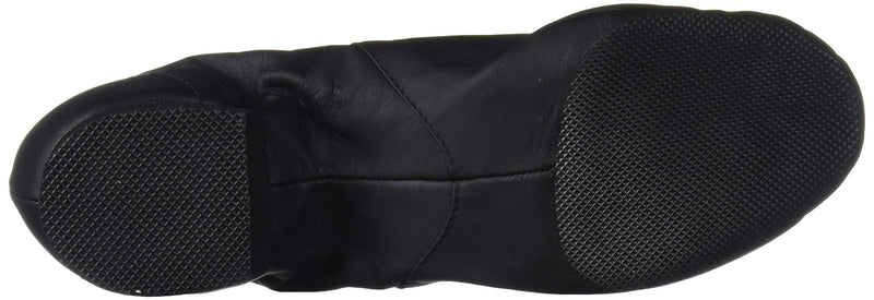 [AUSTRALIA] - Bloch Dance Men's Super Jazz Leather and Elastic Slip On Jazz Shoe 8 Black 