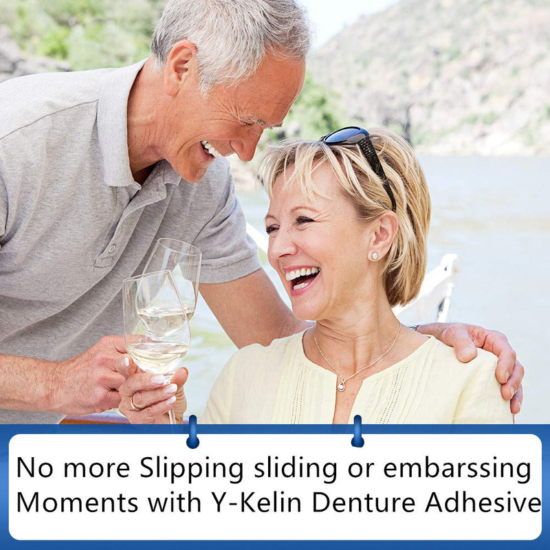 Y-Kelin Denture Adhesive Cream 40gr /1.4oz, 4 pack - BeesActive Australia
