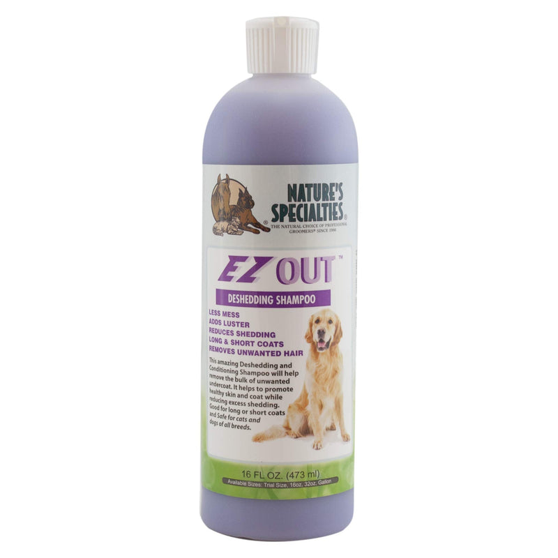 Nature's Specialties Mixing Bottle and Dog Shampoo Conditioner Concentrate Bundle, Easy to Read Measurements Mixing Bottle 32 oz, EZ Out Deshedding Dog Shampoo Conditioner Concentrate 16 oz - BeesActive Australia