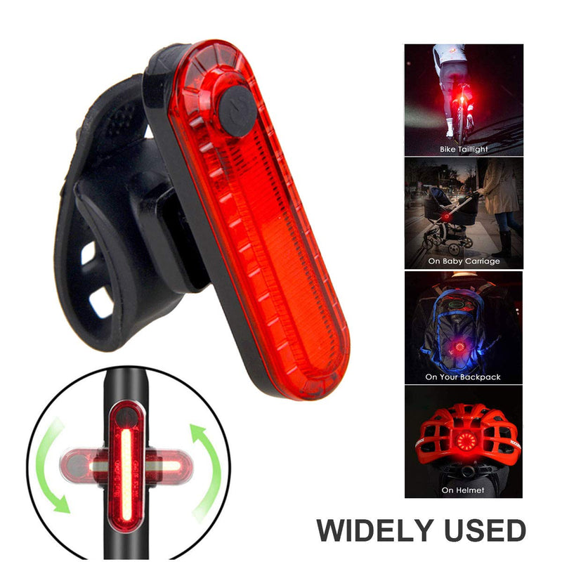 USB Rechargeable Bike Light Set, 3000 Lumens Bike Headlight 3 LED【Upgrade Mount】,Super Bright Headlight Front Lights and Back Rear LED,3 Light Mode Fits All Bicycles, Mountain,Road - BeesActive Australia