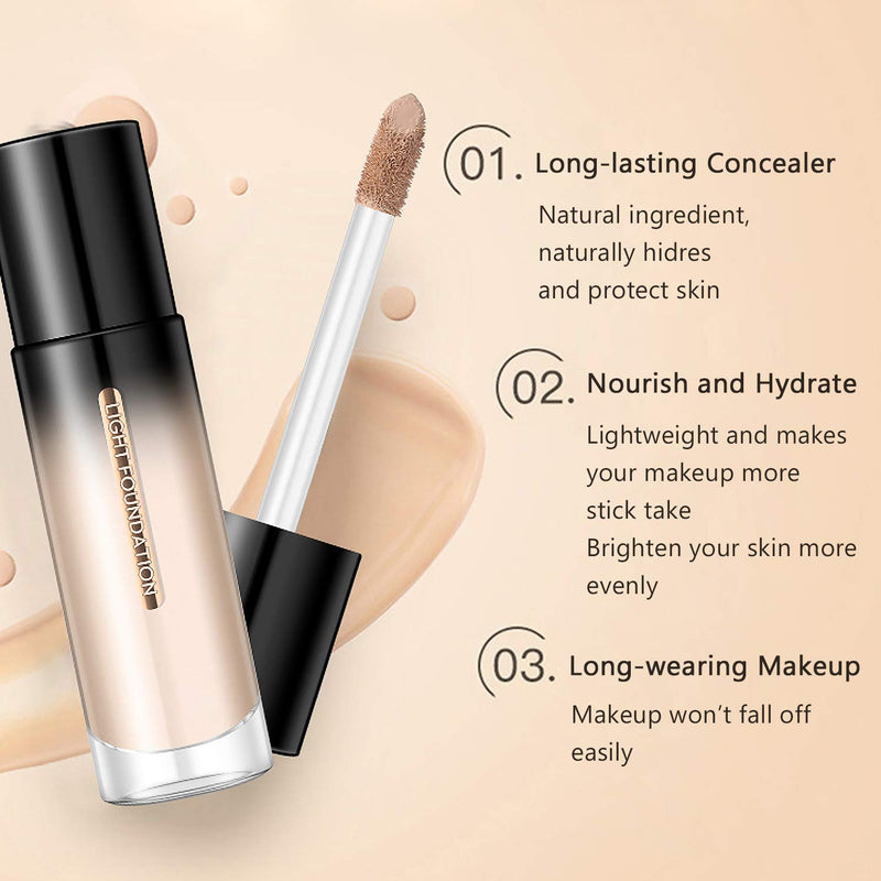 SIAMHOO 2-in-1 Full Coverage Foundation Liquid Foundation Stick Natural Color Foundation Makeup - 35ml - BeesActive Australia