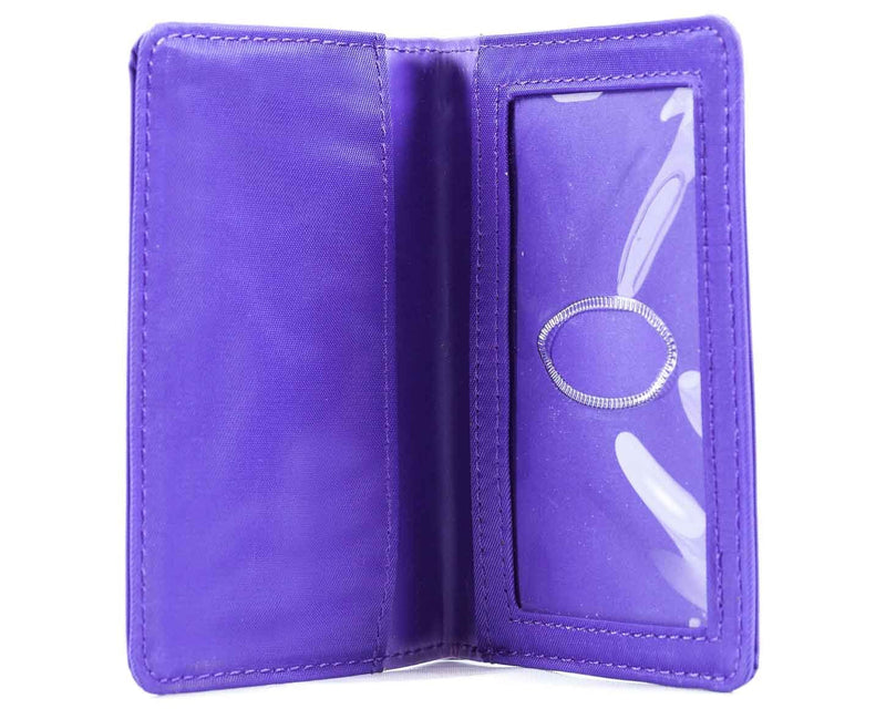 Big Skinny Card Case Slim Wallet, Holds Up to 16 Cards Purple - BeesActive Australia
