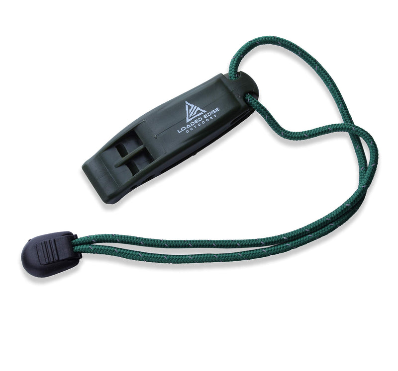Safety Survival Whistle – Emergency Running Whistles with Lanyard (2 Pack) Green/Yellow - Extra Loud - Perfect for Hiking, Boating, Camping, Hunting, Biking & More – U.S. Veteran Owned Company - BeesActive Australia