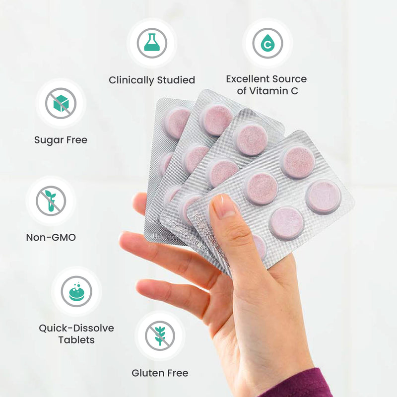 HumanN Neo40 Daily Heart & Blood Circulation Supplements to Boost Nitric Oxide - Supports Blood Pressure - from maker of SuperBeets -Includes 30 Dissolvable Tablets - Tasty Fruity Flavor - BeesActive Australia