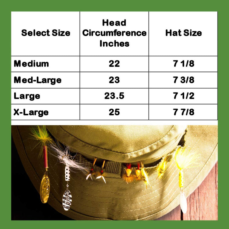 [AUSTRALIA] - Wide Brim Packable Booney Sun Hat |Lightweight Cotton |Fishing Gardening Tan X-Large 