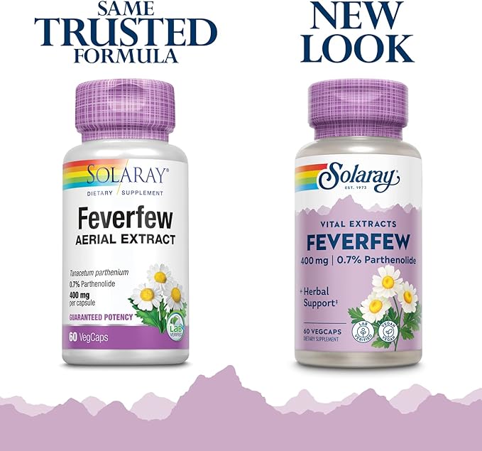 Feverfew/Feverfew extract 350mg [Contains 0.7% parthenolide] - BeesActive Australia
