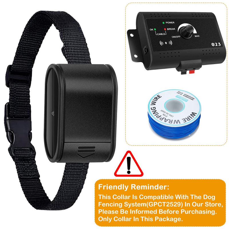 iMounTEK Electric Dog Collar Receiver Anti-Bark Dog Deterrent Training Collar with Beep Shock Modes for Dog Fence System Water Resistant Collar Receiver for Small Medium Large Dog - BeesActive Australia