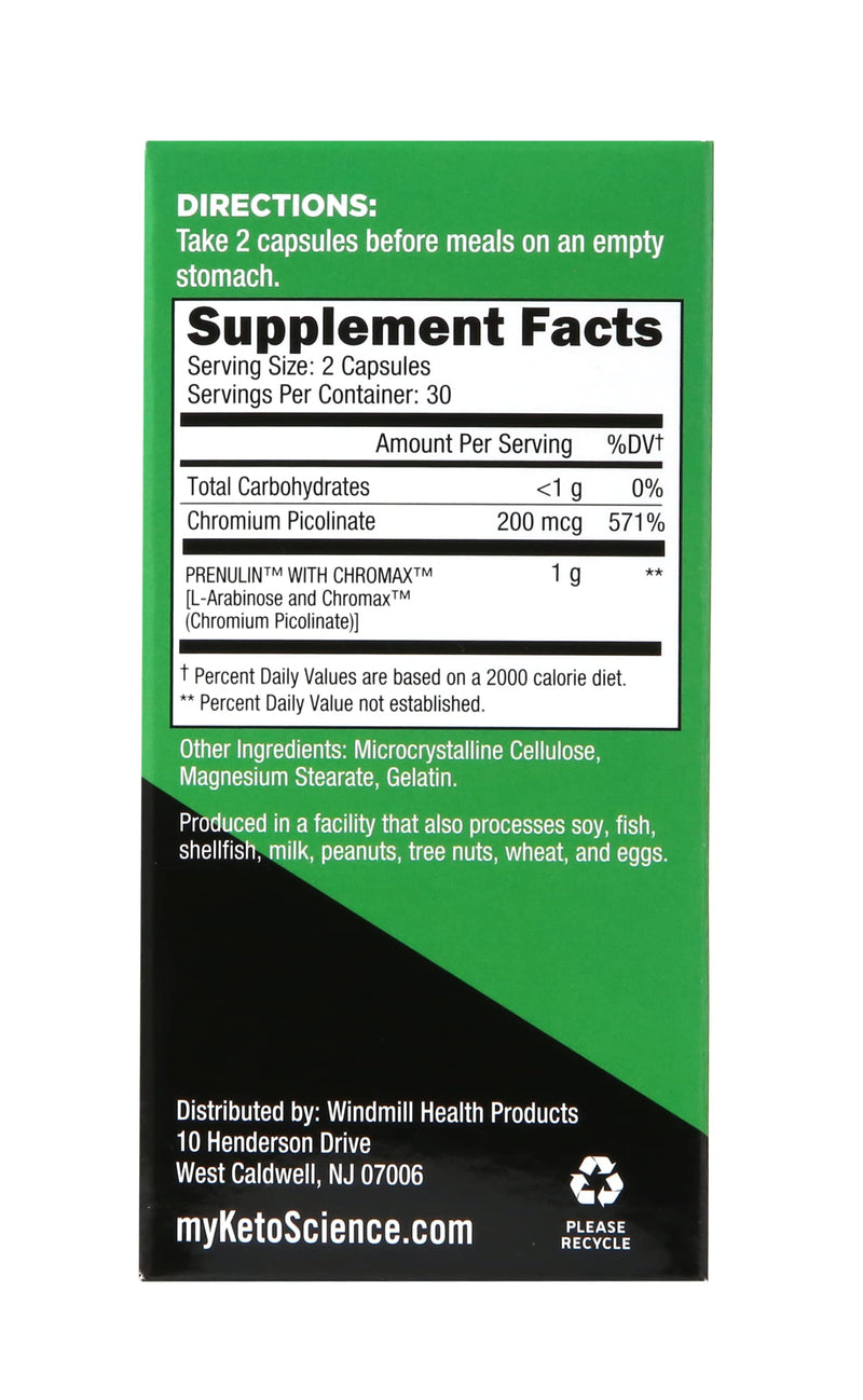 Keto Science Keto Sugar Relief, Supports Sugar Management, Promotes Sugar Metabolism, Perfect For Keto, 30 Servings, Green - BeesActive Australia