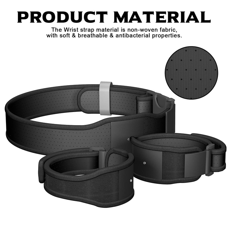 (Updated Version) Orzero 1 Set Waistband Strap and Wristband Strap for HTC Vive Tracker 2017,2018, HTC Vive Tracker (3.0), TrackBelt Extended Band Anti Skid Tracking for VR and Motion Capture - BeesActive Australia