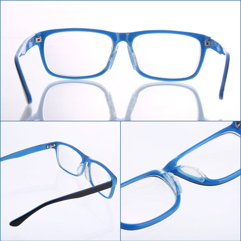 Frienda 10 Pairs 1.8 mm Eyeglass Nose Pads Anti-slip Adhesive Soft Silicone Eyeglass Nose Pads for Eyeglass Sunglasses Spectacles (Transparent) - BeesActive Australia