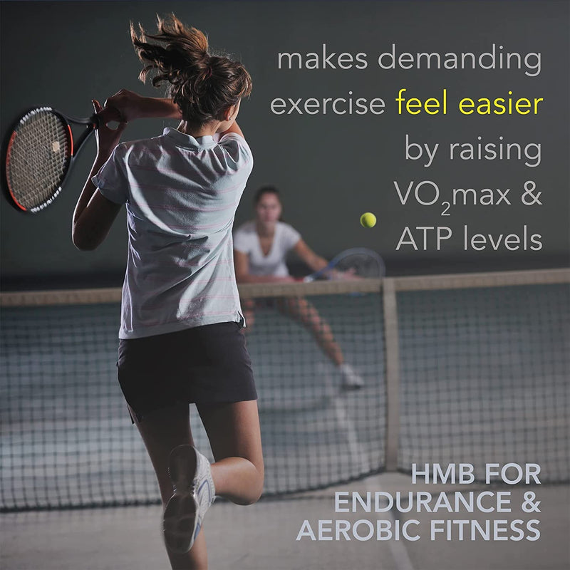Mr Run's HMB - Supports Muscle Growth & Fitness - 1000mg per Serving - Protect from Muscles Loss During Calorie Cutting, Ageing or Inactivity, Improve Strength & Cardio - 120 Capsules, 60 Servings - BeesActive Australia