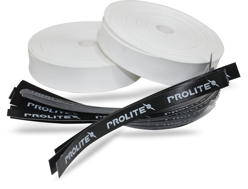 PROLITE Pro Overgrip - 30 Pack - White - Tacky Thin Grips for Tennis, Pickleball Paddles, Racquetball, Squash, Platform Tennis, Badminton and More - 30 Universal Length White Grips - BeesActive Australia