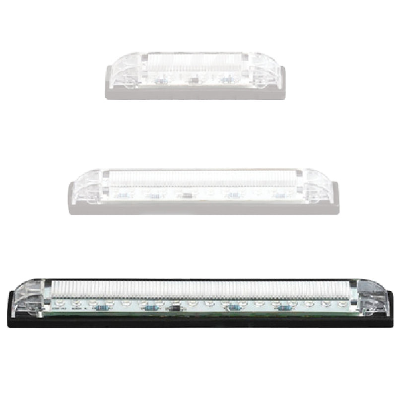 [AUSTRALIA] - T-H Marine LED-51800-DP LED Slim Line Utility Strip Lights, 4" - Clear 