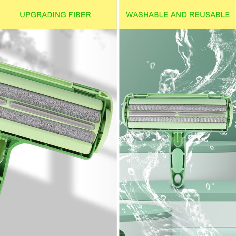 Starkik Upgrade Pet Hair Remover, Dog and Cat Fur Remover for Furniture, Couch, Car Seat, Carpet, Bedding, Reusable Lint Roller, Portable, electrostatic, Bigger, Perfect Pet Fur Removal Tool - BeesActive Australia