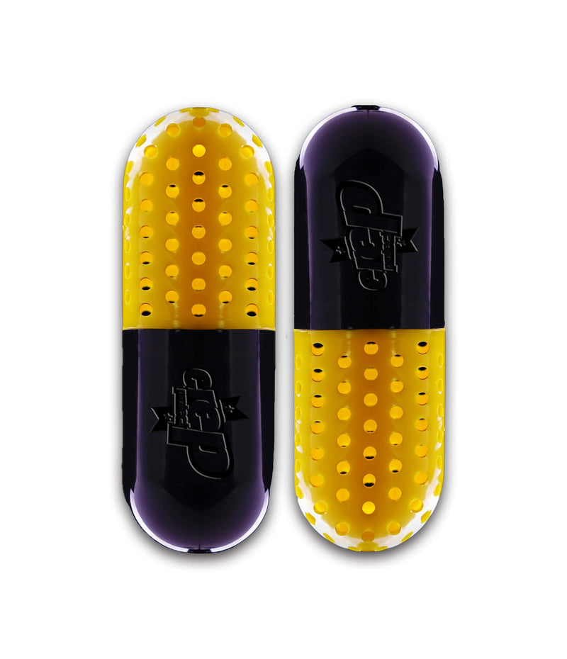 Crep Protect Refresher Pill - Ultimate Shoe Deodorant, Fresh Cotton Fragrance (Pack of 2) One Size Black (Black) - BeesActive Australia