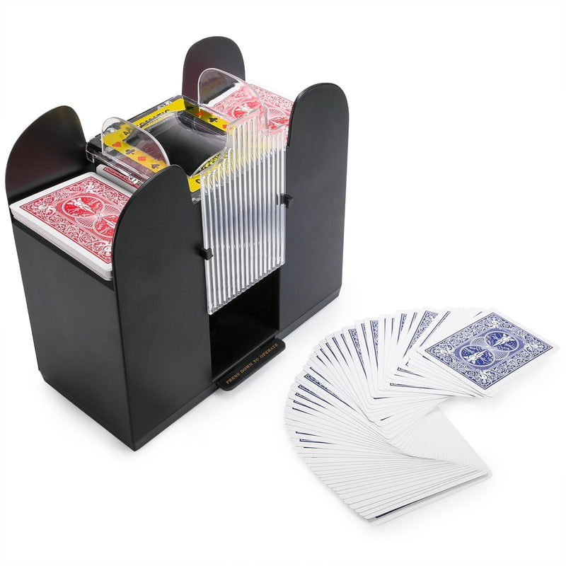 WYZworks Casino 6 Deck Automatic Playing Card Shuffler (Cards not Included) - BeesActive Australia