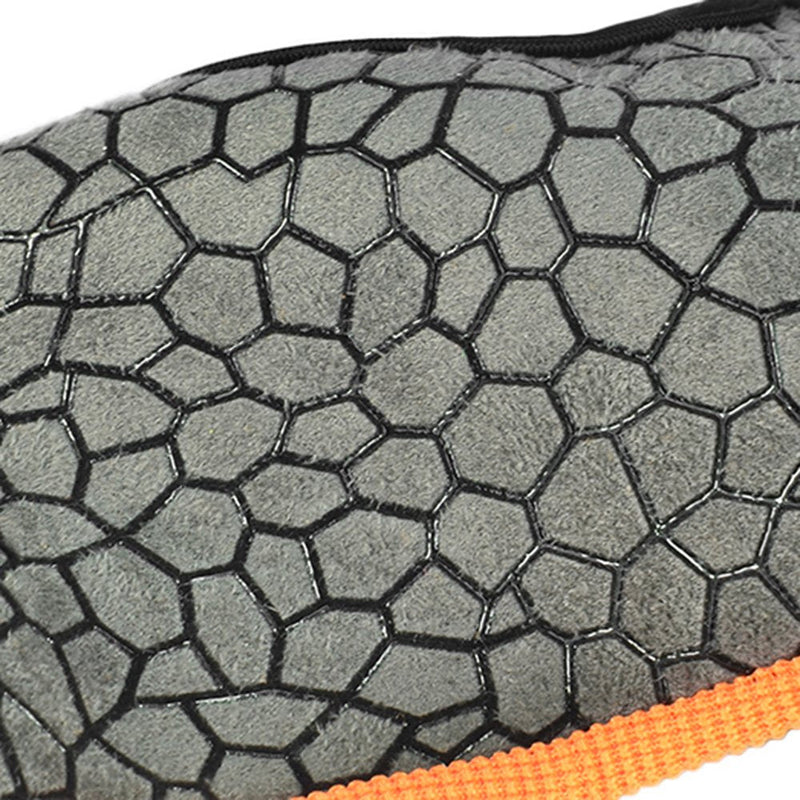 Professional Anti-Skid Bowling Gloves Comfortable Bowling Accessories Semi-Finger Instruments Sports Gloves Mittens for Bowling Orange Medium - BeesActive Australia