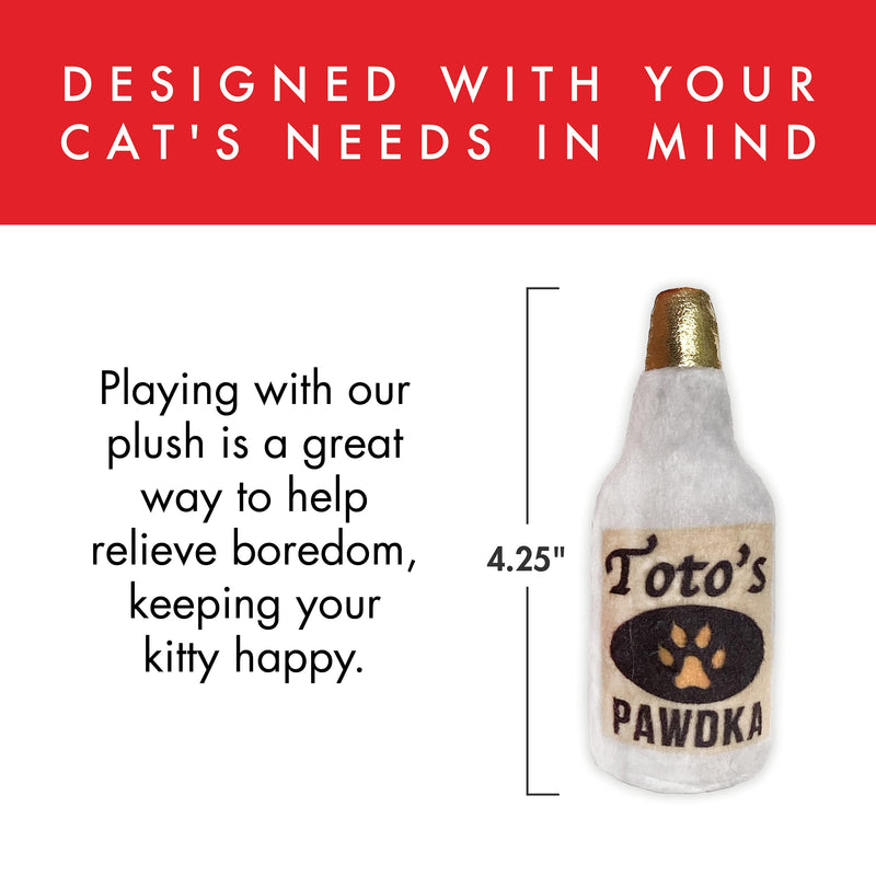 Kittybelles Toto's Pawdka | Cat Toy with Catnip Inside | Funny Realistic Cat Gift | Fun, Durable, and Safe | Huxley & Kent Cat Toys - BeesActive Australia