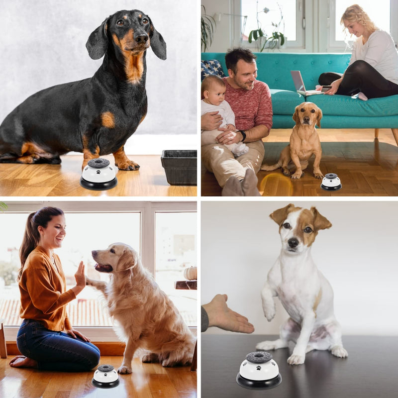 Dog Training Bell, Puppy Pet Potty Training Bells Dog Cat Door Bell Tell Bell Loud Call Bell for Communication Device Game Props - BeesActive Australia