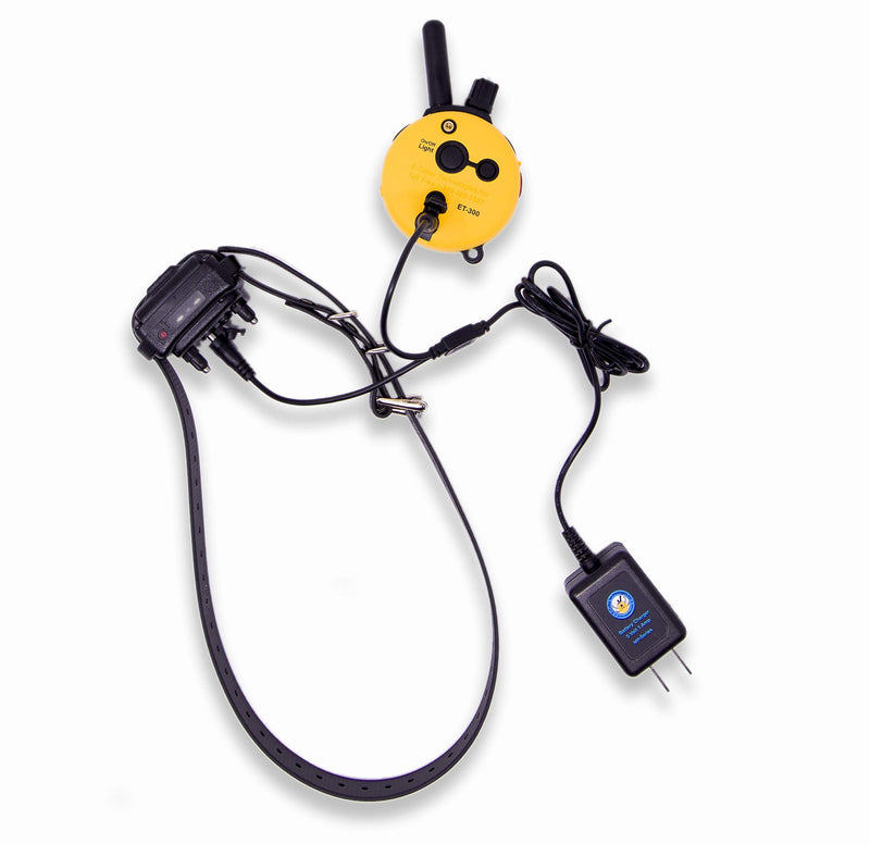 Educator CHARGER-300/400 Dual Lead Charger for Series 300, 400, RX, FOB and BP-504 Barkless Training Collars with Round Charging Ports, Black - BeesActive Australia