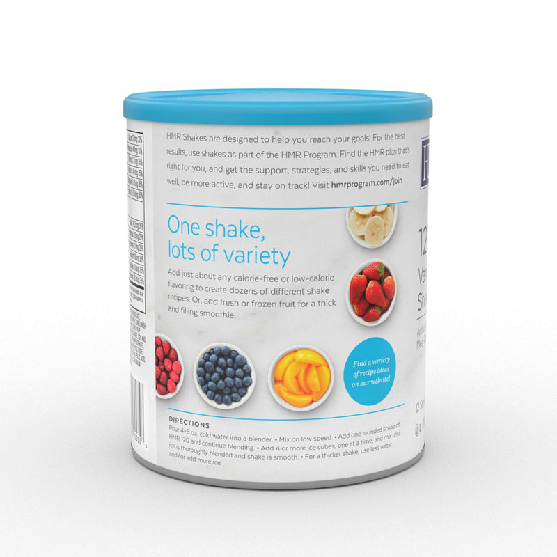 HMR 120 "Classic" Shake Meal Replacement Powder | Vanilla Shake Mix to Support Healthy Weight Loss | 12g of Protein | Nutritional Drink | Low Calorie Food | 12 Servings 1-Can (12 Scoops/Can) - BeesActive Australia