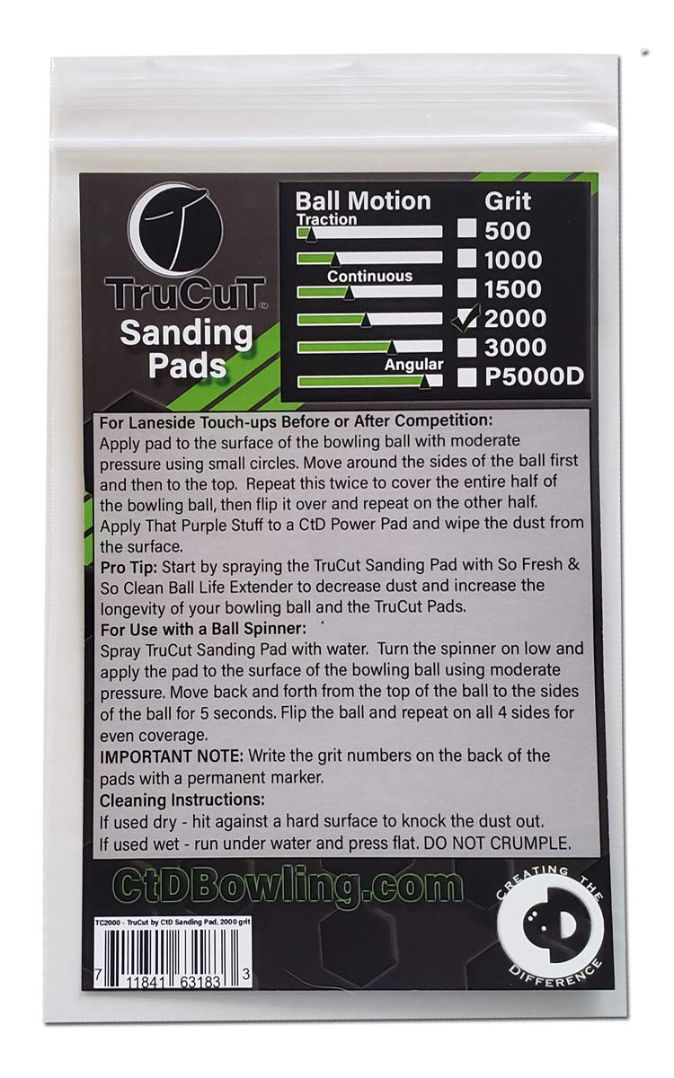 Creating the Difference TruCut Sanding Pad | 2000 Grit | 5" Diameter - BeesActive Australia