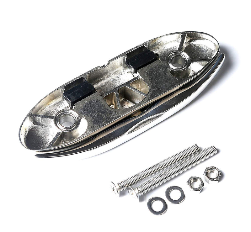 [AUSTRALIA] - MX Boat Cleat,4-1/2” Boat Folding Cleat Stainless Steel Flip Up Cleat 