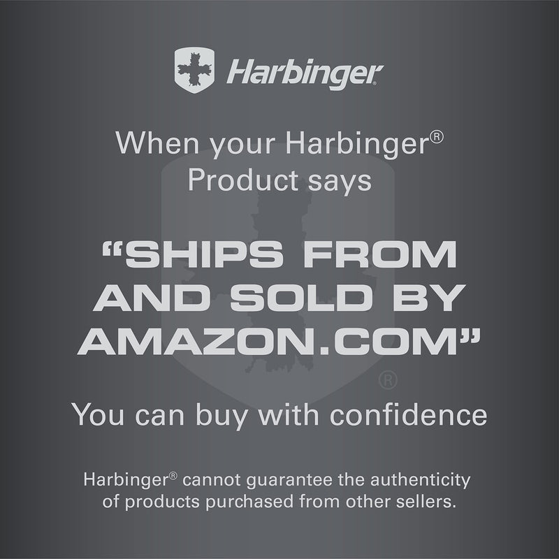 Harbinger Padded Leather Contoured Weightlifting Belt with Suede Lining and Steel Roller Buckle Small (Fits 23 - 29 Inches) 6-Inch - BeesActive Australia