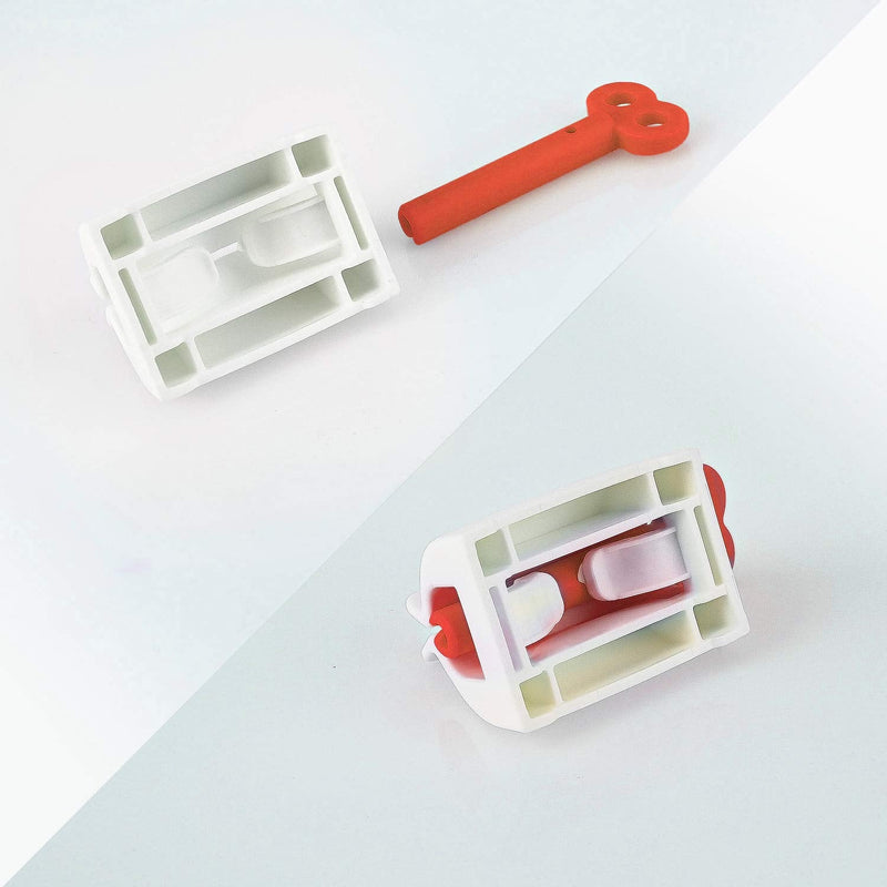 LUTER 3 Pcs Rolling Tube Toothpaste Squeezer Dispenser Bathroom Toothpaste Creams Ointment and Pastes Holder Multi Purpose (Red) - BeesActive Australia