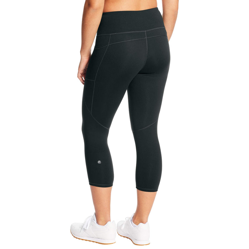 C9 Champion Women's High Waist Capri Legging X-Large Ebony - BeesActive Australia