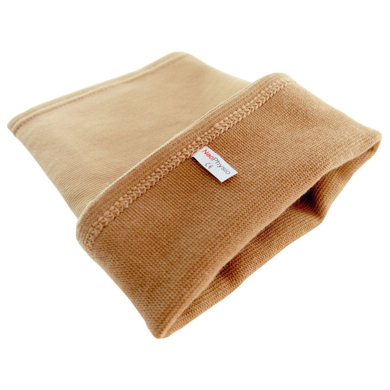 NeoPhysio Medical Grade Elastic Compression Thigh Support, Beige Tubular Sleeve - XL = 56-62cm XL (Pack of 1) - BeesActive Australia
