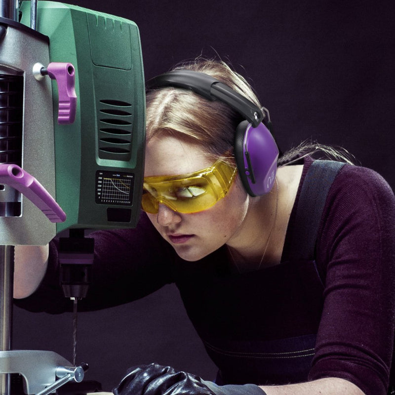 Pro For Sho 34dB Shooting Ear Protection - Special Designed Ear Muffs Lighter Weight & Maximum Hearing Protection Purple - BeesActive Australia