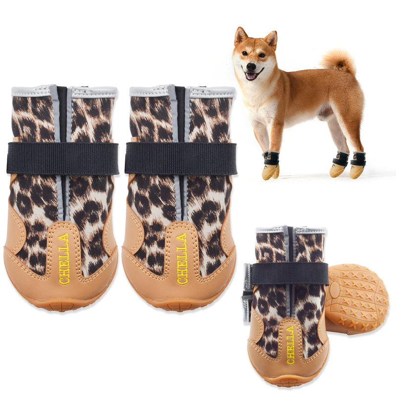 Dog Shoes for Hot Pavement,Dogs Boots Heat Protection Paw Dog Booties Breathable Nonslip Waterproof with Adjustable and Reflective Straps,Dog Paw Protection for Small, Medium, Large Dogs 4PCS/Set - BeesActive Australia