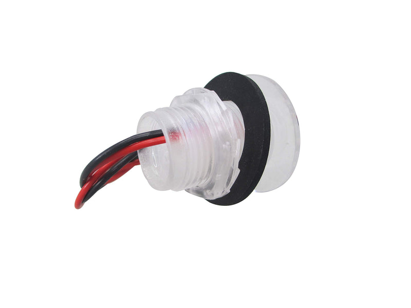 [AUSTRALIA] - Pactrade Marine 4 Pieces Boat LED Livewell Round Button White Courtesy Light OEM Waterproof 