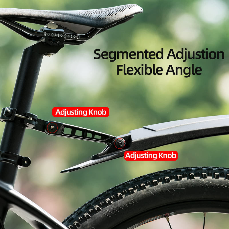 ROCKBROS Bike Fender Set Adjustable Front Rear Bicycle Fenders MTB Mud Guards Cycling Splash Guard for Mountain Road City Bike Riding - BeesActive Australia