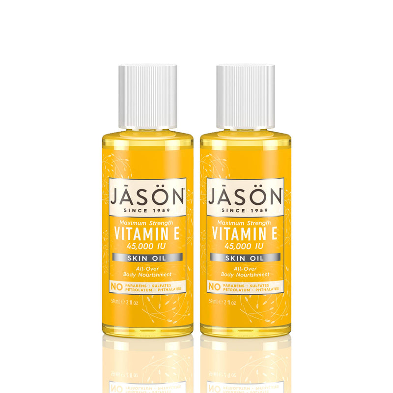 JASON Vitamin E 45,000 IU Skin Oil, Maximum Strength, 2 Ounce Bottle - BeesActive Australia